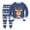 style-07 Navy, variant on Gubotare Little Girls Christmas Pajamas Sets Pajamas for Girls 2-Piece Soft Long Sleeve & Pants PJ Set Jammies Size 8-9 (Black,8-9 Years)