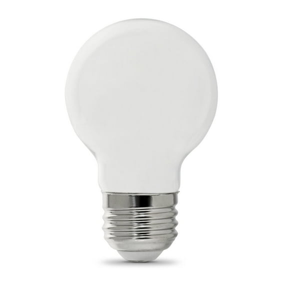 Feit Electric 3911658 Enhance 5.5W G16.5 Filament LED Bulb, 500 Lumens - Daylight