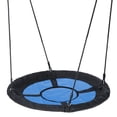 thumbnail image 3 of ZenSports 40" Kids Saucer Tree Swing Web Swing – Adjustable Backyard Outdoor Max 440lbs, Blue, 3 of 9