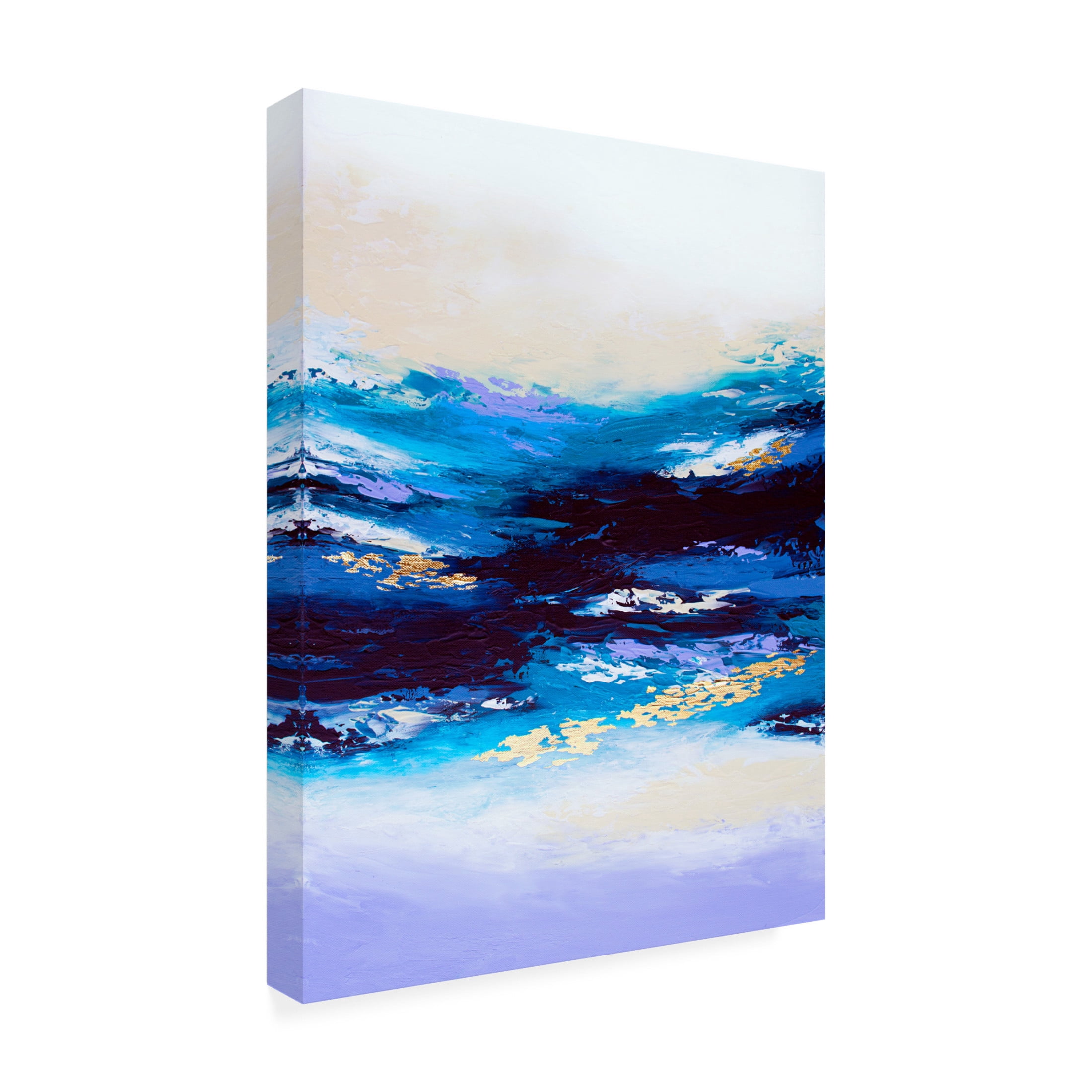 Trademark Fine Art Alyson Storms  Abstract Sunset 2 Canvas Wall Art