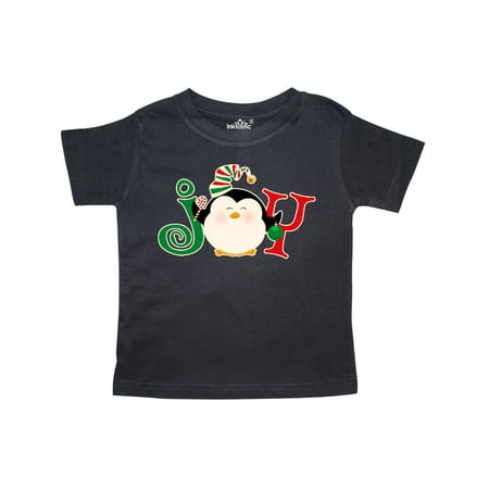 

Inktastic Christmas Penguin Joy 2 Gift Toddler Boy or Toddler Girl T-Shirt