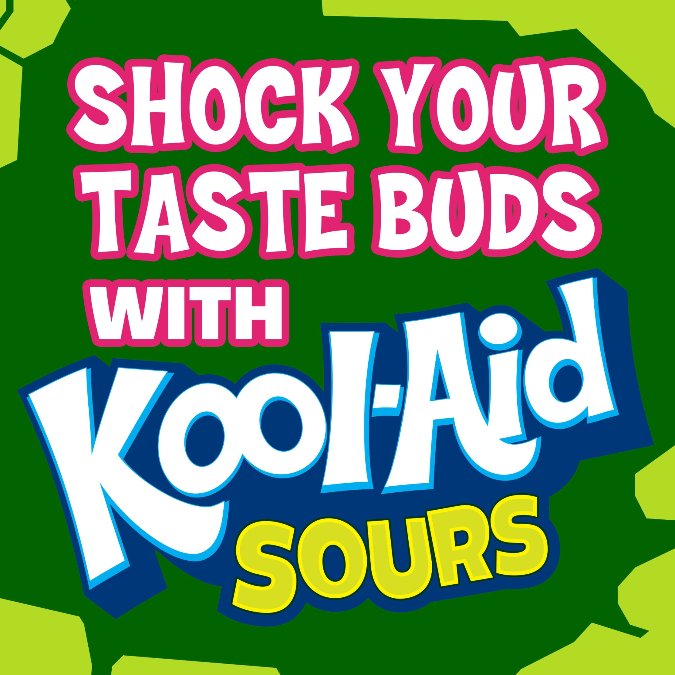 Kool-Aid Sours Natural Flavor with Other Natural Flavor Drink, 10 Pouches, for On-the-Go Hydration, Watermelon Blast, Sour Candy Flavor, No Artificial Dyes, 6 oz