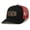 Black/Red, variant on AG Hat Co. Mens Patch Hat Flying Mallard Duck Embroidered Patch Mesh Back Trucker Hat, Heather Grey/Black
