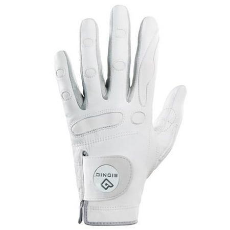 Bionic Gloves GGZWLM PerformanceGrip With Ball Marker Womens Left Golf Glove White - Medium