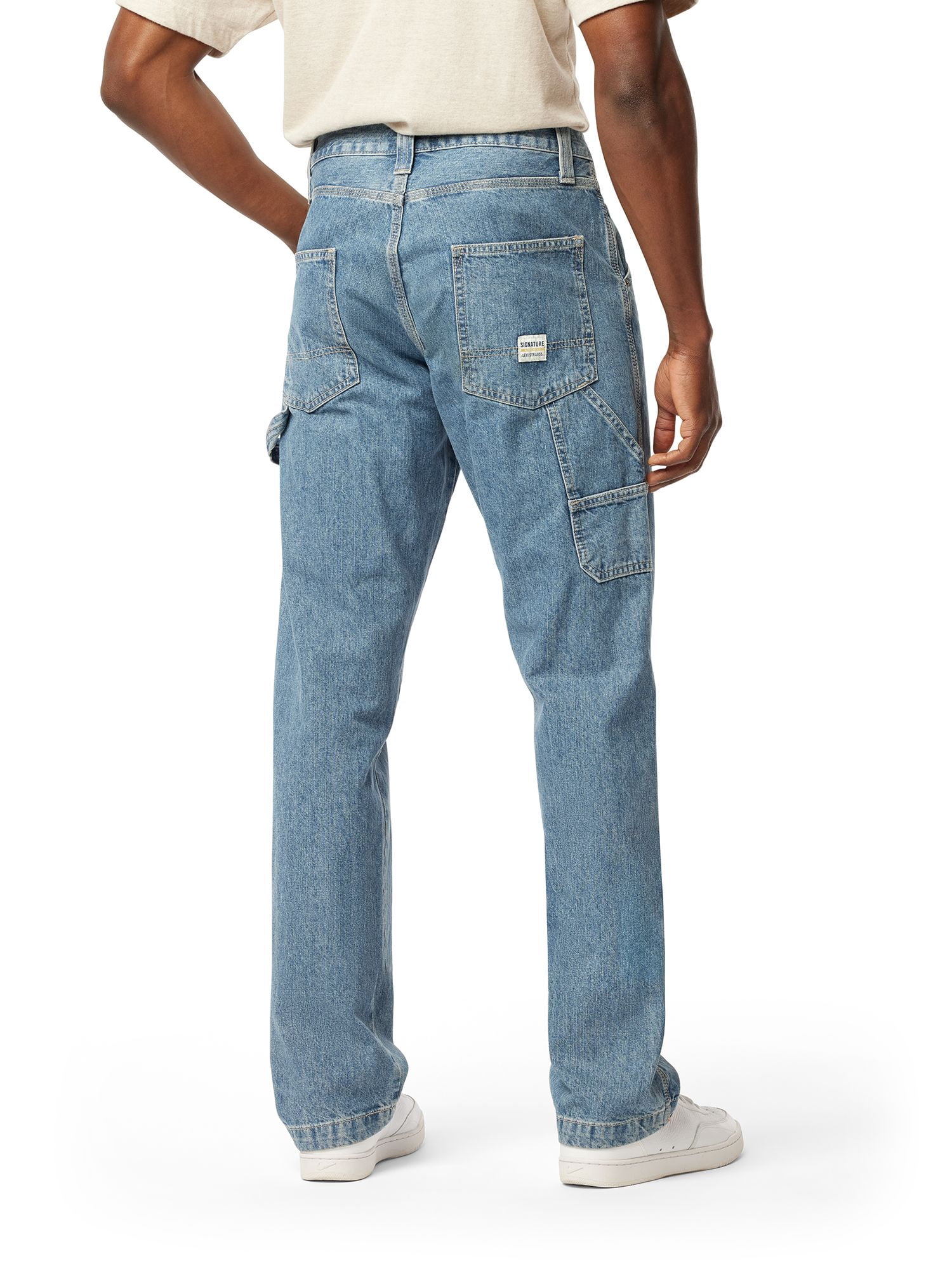Levi Strauss Signature Men's and Big and Tall Relaxed Fit Jeans