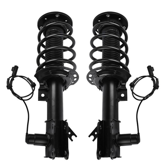Detroit Axle - 2 Front Struts for 2013 2014 2015 2016 Lincoln MKZ, Struts with Coil Spring Assembly Replacement Quick Complete Struts Suspension