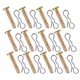 thumbnail image 1 of LOLIPPYY 12Jgo Conjunto De Piezas Metálicas Pasadores Y Grapas Para Sopladora De Nieve Protección Del Rotor, 1 of 8