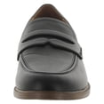 thumbnail image 3 of Franco Sarto Women's Chrissy Penny Loafers Black 9M, 3 of 3