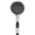 thumbnail image 2 of Dura Faucet DF-SA432-WT Shower Head Hand Held 4Function Setting H2OSaving On/Off, 2 of 16