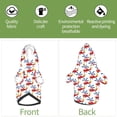 thumbnail image 5 of Goofa Cartoon Helicopter Pattern Small Dog Sweater Hoodies Pet Grey Hooded Soft Fleece Sweatshirts with Pocket Fall Winter Puppy Cat Sweaters Warm Clothes-XX-Large, 5 of 8