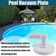 thumbnail image 2 of Pool Skimmer Vacuum Plate Compatible with Hayward in 6 Swimming Pool Skimmer SP1090, SP1091, SP1092, 2 of 5