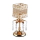 thumbnail image 1 of Candelabro de cristal decorativo para centro de mesa, candelabro para salón 26 cm alto, 1 of 8