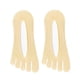 thumbnail image 5 of Calcetines cortos deportivos suaves y transpirables Yinane cinco dedos para mujer piel, 5 of 8