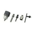 thumbnail image 1 of Amdohai 5 Pcs Ensembles de Mandrins de Perceuse Poignée Ronde Accessoires de Marteau Électrique Perceuse à Impact Conversion de Perceuse Électrique, 1 of 7