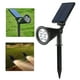 thumbnail image 4 of Focos solares para césped, foco solar impermeable, 4 LED, luz solar para jardín, luz solar para paisaje, diseño elevado, 4 of 8