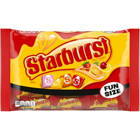 Starburst Original Fruit Chews Candy, Gluten Free, Fun Size, 10.58 oz, Bag