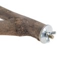 thumbnail image 4 of 2 pieces of parrot habitat natural bird bracket grinding claws climbing wooden cage accessories and toys, suitable for long tailed parrots, love birds, parrots, parrots, and finches (15cm), 4 of 4