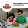 thumbnail image 3 of LOLIPPYY 4Pcs Brown DIY Volcano Model for Hands on Scientific Experiments and Decoration, 3 of 8
