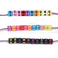 thumbnail image 2 of Friendship Bracelet Making Kit Novelty Creative Alphabet Jewelry Kit Letter Bead, 2 of 10