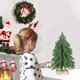 thumbnail image 5 of Adornos navideños, mini árbol de Navidad, mini pino, cepillo para botellas, árbol artificial con base de madera para decoración de mesa, árboles de Navidad., 5 of 7