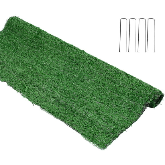 Willstar Thickening Artificial Turf Lawn Faux Grass Mat Synthetic Indoor Outdoor Landscape Golf Garden Green Decor