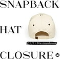 thumbnail image 6 of Two-Tone Canvas Snapback Baseball Cap - Y'all Need Jesus - Cow Print/Beige, 6 of 6