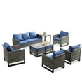 thumbnail image 2 of POCASSY 9 Piece Sofa Seating Group with Cushions, 2 of 12