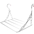 thumbnail image 1 of Moluckfu Estante Multifuncional Para Ropa Y Zapatos Con Estructura En Espiral Plateada, 1 of 7