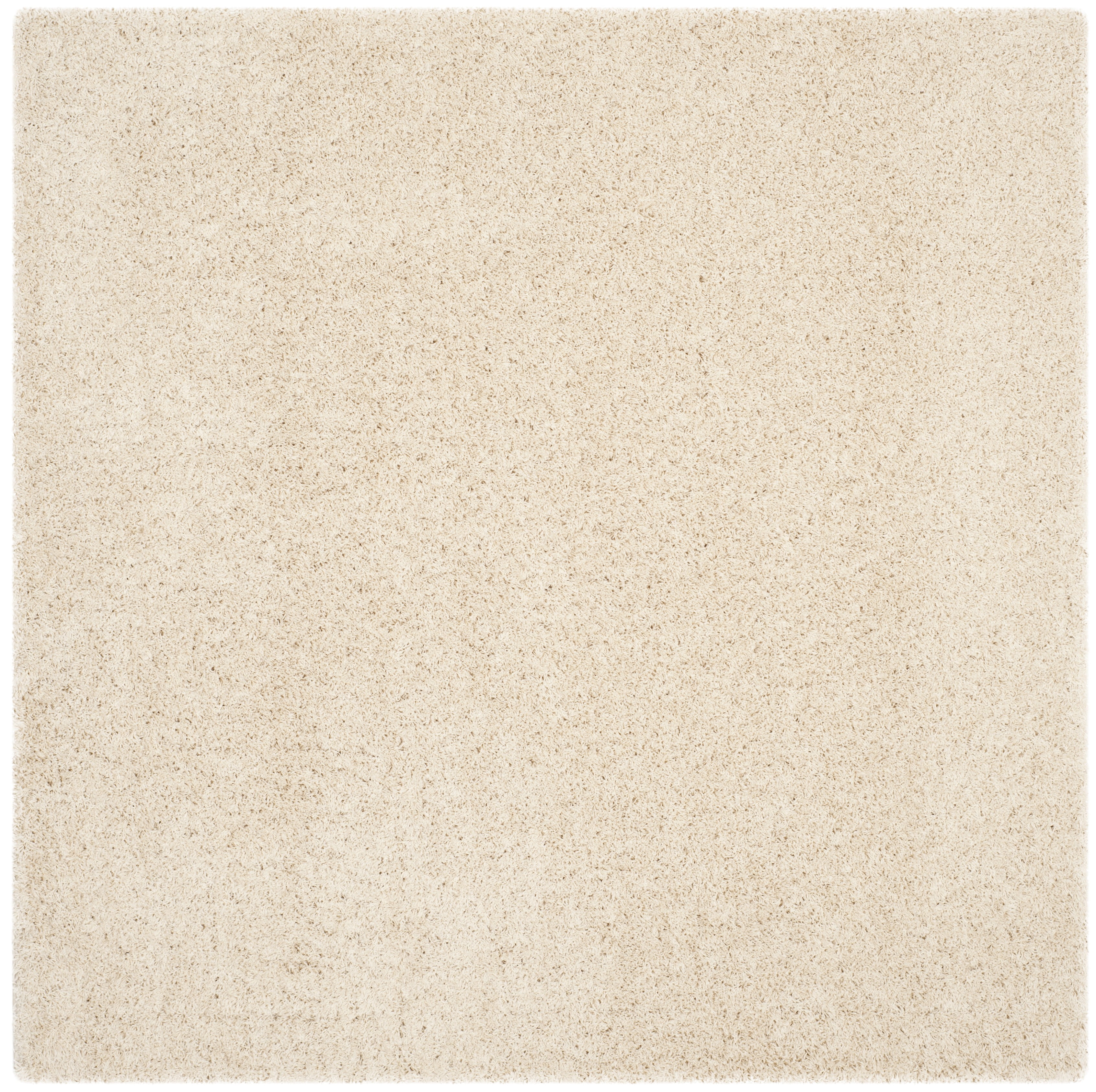 Safavieh Laguna Neven Solid Shag Area Rug, Beige, 4' x 4' Square
