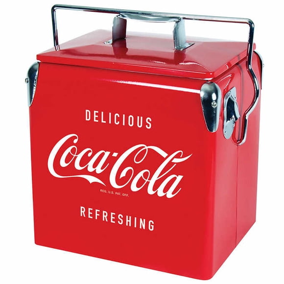 Koolatron Coca-Cola® 13 L (13.7 qt.) Vintage Ice Chest Cooler
