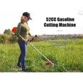 thumbnail image 4 of Floseru 52cc Weed Wacker Gas Powered, 2-Stroke Gas String Trimmer with 1.2L Fuel Tank, 2.2KW/8500RPM Weed Eater with Multi Accessories and Sharp Blade, Weed Eater for Villa, Garden, Lawn, Park, 4 of 8