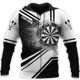 thumbnail image 3 of Sudadera con capucha y cremallera con estampado de dardos en 3D y juego de bar, tendencia de hip hop, ropa de otoño de talla grande, 3 of 5