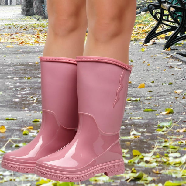 Botas De Lluvia Zapatos De Agua Mujer Al Aire Libre Moda Para
