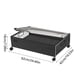 thumbnail image 3 of Estante de tela debajo de la cama Caja de almacenamiento debajo de la cama con ruedas Caja de almacenamiento negra para guardar ropa, zapatos y libros, 3 of 7