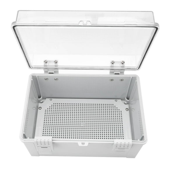 Waterproof Junction Enclosure, ABS Outdoor Junction Case Transparent Junction Box For Distribution Box For Industry For Electrician For Junction Box
