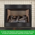 thumbnail image 5 of TRINGKY Magnetic Fireplace Draft Stopper Set of 2 Energy Saving Fireplace, 5 of 7