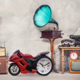 thumbnail image 4 of Boreal Craft Horloge en Forme de Moto Réveils de Bureau pour Chambre Réveil pour Modèle de Récompense Horloges Rouges Minuteurs pour Cuisiner avec Montre Bruyante avec Minuteur et Alarme Crash 4 Minuteurs Minuteur Chat 30 Secondes Sable, 4 of 6