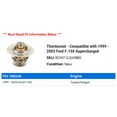 thumbnail image 2 of Thermostat - Compatible with 1999 - 2003 Ford F-150 Supercharged 2000 2001 2002, 2 of 2