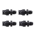 thumbnail image 4 of AN6 Fitting, Straight Aluminium Alloy 4PCS AN6 Adaptor Male Thread  For Liquid Gas Diesel Oil 5/16in, 4 of 8