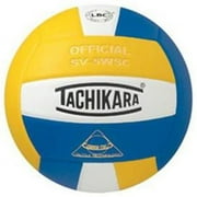 Tachikara SV5WSC.GWR Sensi-Tec Composite High Performance Volleyball - Gold-White-Royal