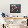 thumbnail image 5 of Lsque Colorful Rose Bird Print Wall Art – Decorative Picture for Living Room, Bedroom, and Office (Horizontal), 5 of 6