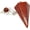 Red Jasper, variant on Natural Red Tiger Eye Gemstone Rock Crystal Hexagonal Pointed Reiki Chakra Pendant Pendulum