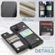 thumbnail image 4 of Funda para Samsung Galaxy S20 con tarjetero, funda tipo cartera para hombre y mujer con bloqueo RFID, funda de piel resistente con cierre magnético y función atril, a prueba de golpes, 4 of 10
