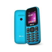 BLU Z5 Z210 1.8" 2G Cell Phone 32MB VGA GSM Unlocked Dual SIM - Cyan