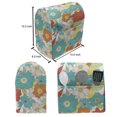 thumbnail image 4 of Floral Stand Mixer Cover, Doodle Style Whimsical Pattern of Flowers Rich in Color Freshness of Spring Theme, Kitchen Appliance Organizer Bag Cover with Pockets, 5 Quarts, Multicolor, by Ambesonne, 4 of 4