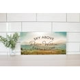 thumbnail image 2 of Sky Above Peace Within Green Landscape 20 x 10 Wood Wall Sign Plaque, 2 of 4