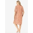 thumbnail image 2 of Dreams & Co. Plus Size Short-Sleeve Sleepshirt, 2 of 5