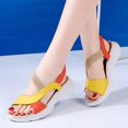 thumbnail image 4 of LEEy-World Sandals Women Women's Rivet Rhinestone Pearl Flat Sandals Slip on Memory Foam Sandals Open Toe Slide Sandals, 4 of 5