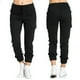 thumbnail image 2 of Moda Mujer Tallas grandes Cordón Casual Sólido Elástico Cintura Bolsillo Pantalones sueltos Fridja  hfkajh99849, 2 of 9