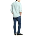 thumbnail image 3 of Ma Croix Mens Premium Dress Shirt Button Down Long Sleeve Collar Solid Casual Slim Fit, 3 of 4